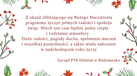 Życzenia Bożonarodzeniowe 2023